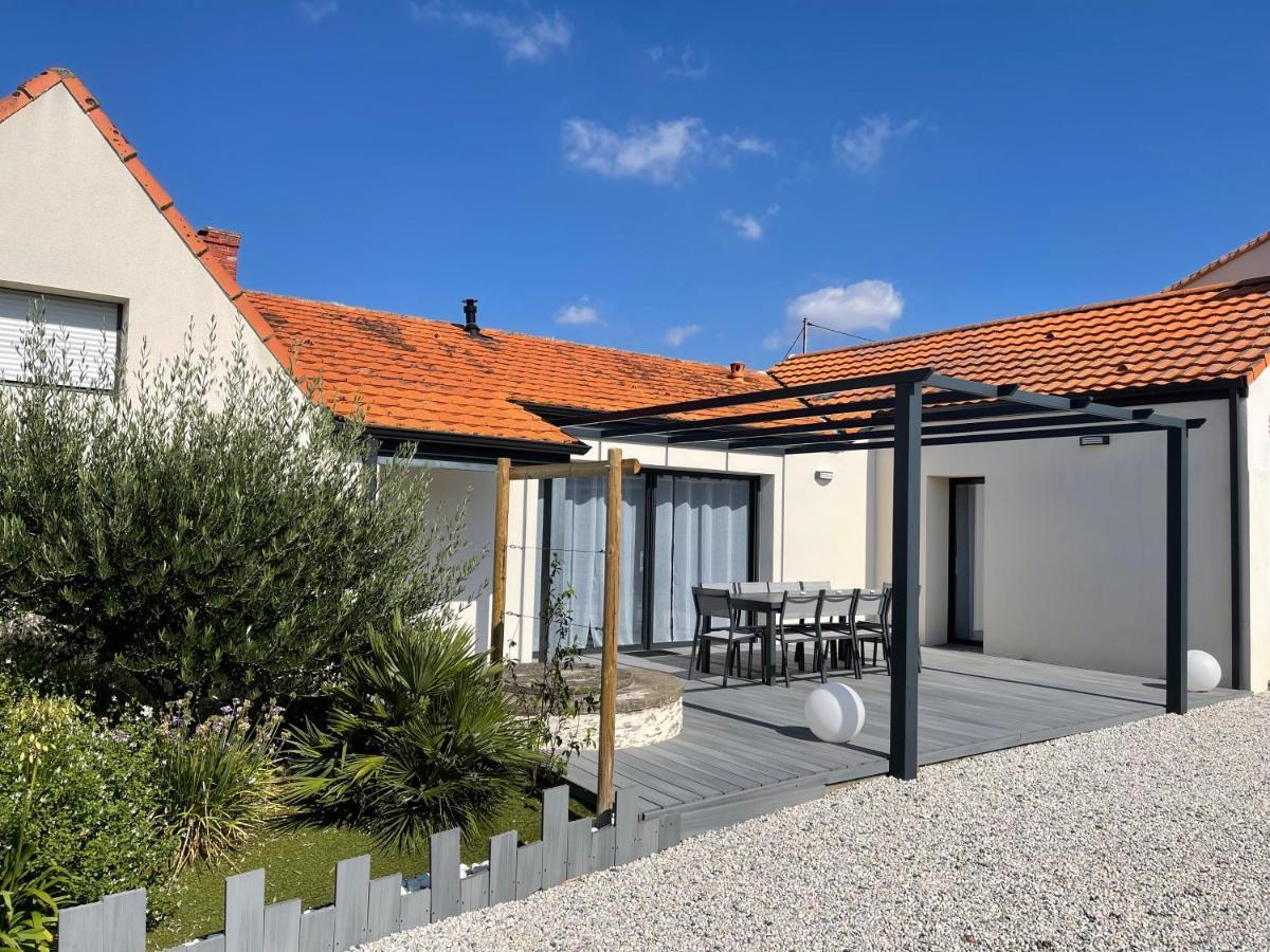 Maison moderne avec jardin à 750m de la mer Pornic Extérieur photo